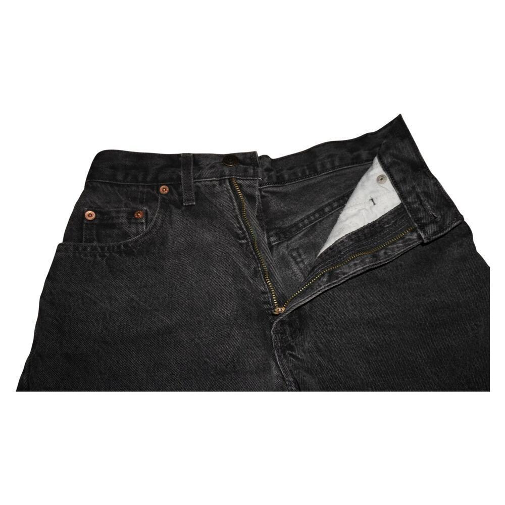 Vintage Levi’s 851 Black Cutoff Shorts — Made in USA (W28 L30) - Picture 7 of 13